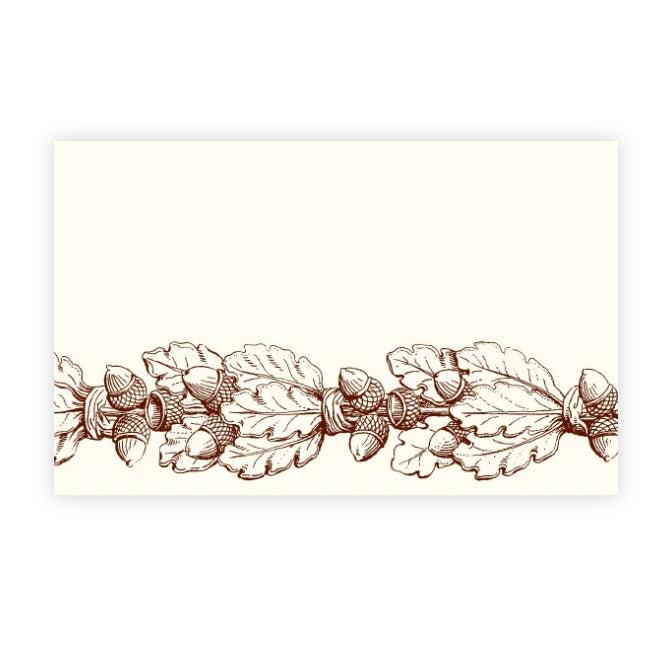 Sporting Life Place Cards by Alexa Pulitzer-Home/Giftware-Acorn Border-Kevin's Fine Outdoor Gear & Apparel