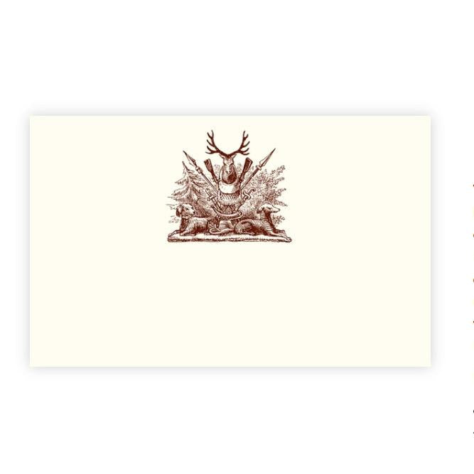 Sporting Life Place Cards by Alexa Pulitzer-Home/Giftware-Hunting Crest-Kevin's Fine Outdoor Gear & Apparel
