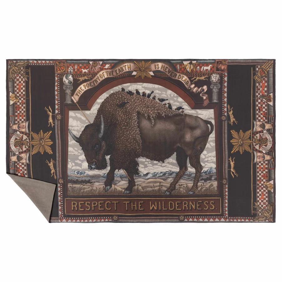 Sabina Savage Secrets of the Bison Cashmere Stole-Women's Accessories-Kevin's Fine Outdoor Gear & Apparel