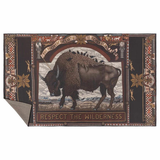Sabina Savage Secrets of the Bison Cashmere Stole-Women's Accessories-Kevin's Fine Outdoor Gear & Apparel