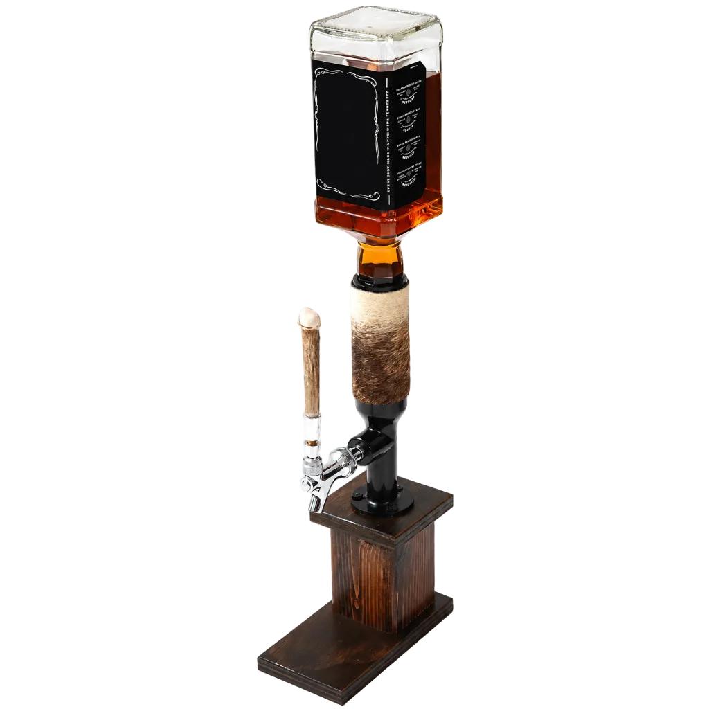 Single Whiskey Tower Liquor Dispenser-Home/Giftware-Kevin's Fine Outdoor Gear & Apparel