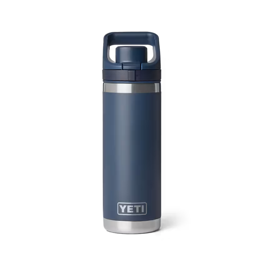 YETI 18 oz Rambler Water Bottle with Flip Chug Cap-Hunting/Outdoors-Navy-Kevin's Fine Outdoor Gear & Apparel