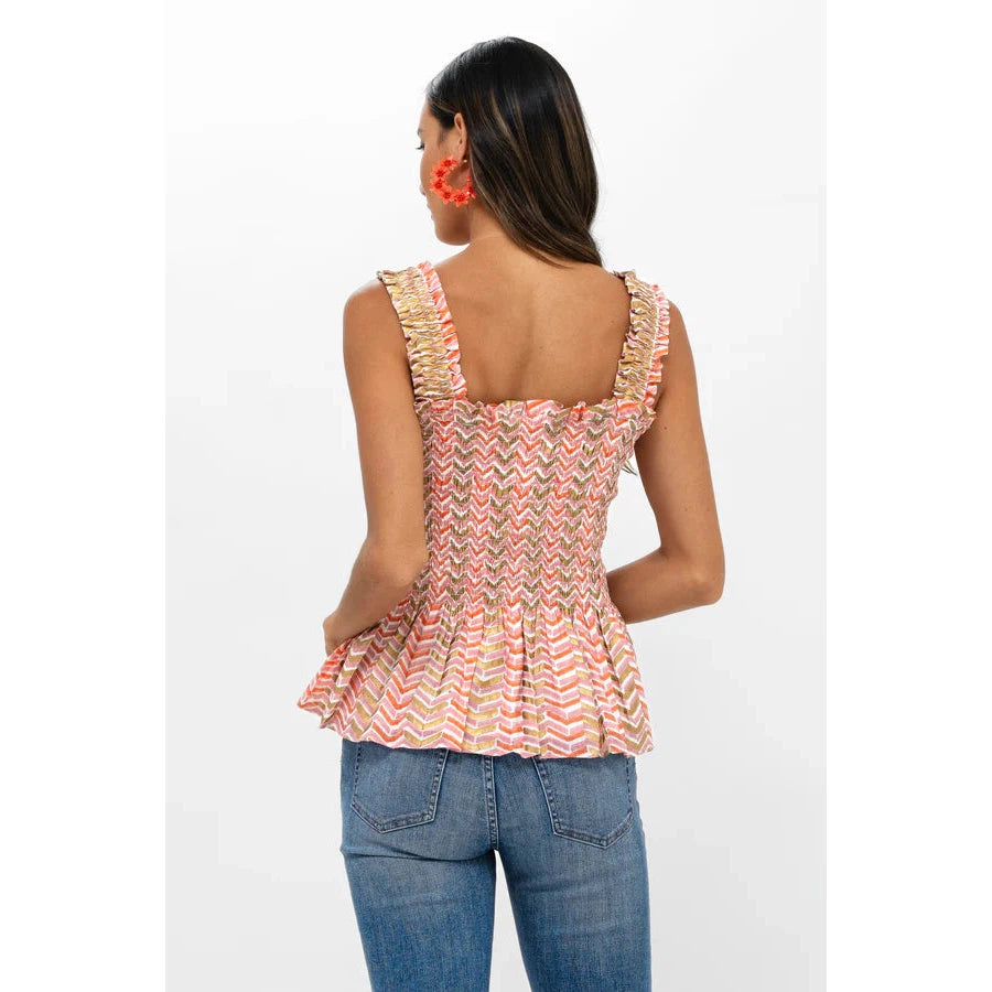 Oliphant Smocked Tank Top-Women's Clothing-Kevin's Fine Outdoor Gear & Apparel