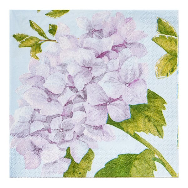 Sophistiplate Hydrangeas Cocktail Napkins-Lifestyle-Kevin's Fine Outdoor Gear & Apparel