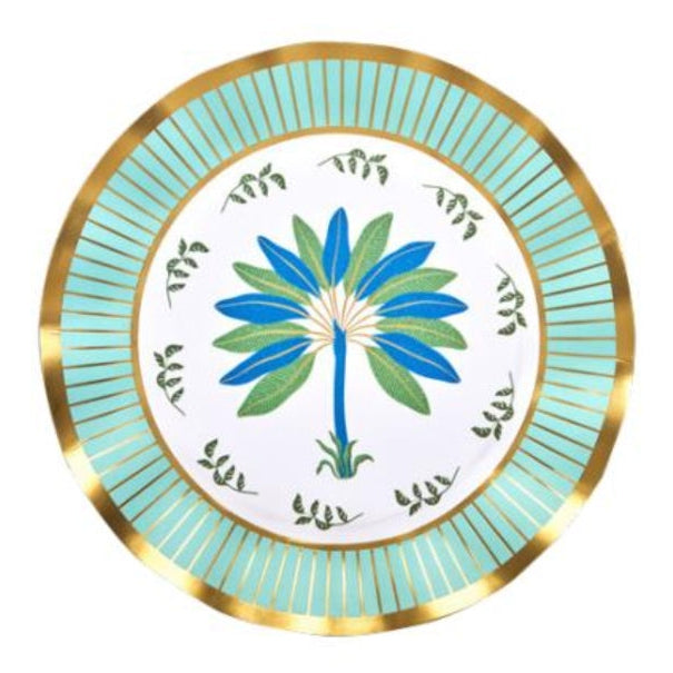 Sophistiplate Preppy Palm Dinner Plates-Lifestyle-Kevin's Fine Outdoor Gear & Apparel
