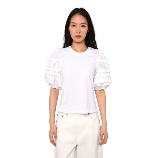 Love The Label Dylan Tee-Women's Clothing-Bright White-XS-Kevin's Fine Outdoor Gear & Apparel