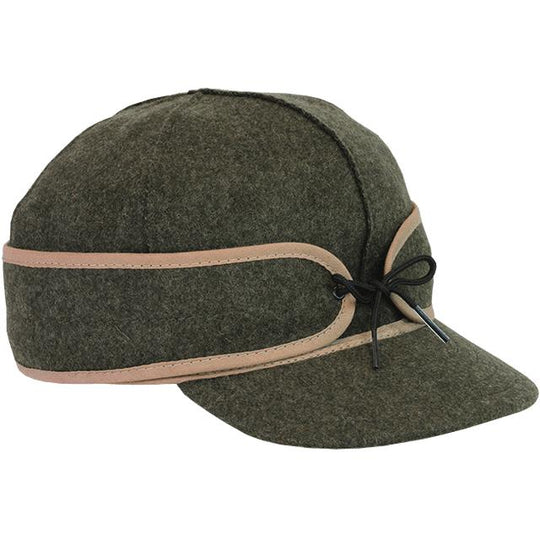 Stormy Kromer Mackinaw Cap-Men's Accessories-Olive-7 3/8-Kevin's Fine Outdoor Gear & Apparel