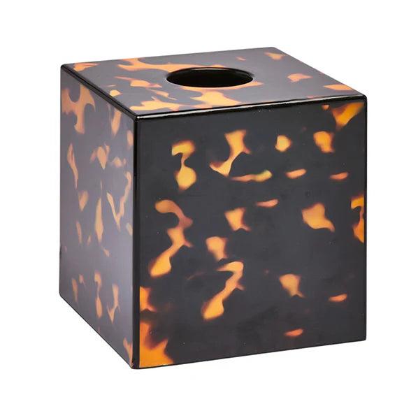 Addison Ross Square Tissue Box-Home/Giftware-Tortoiseshell-Kevin's Fine Outdoor Gear & Apparel