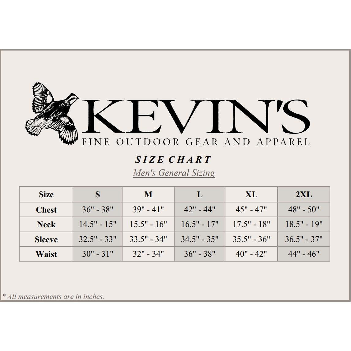 Kevin's Men's Stretch Twill Shooting Vest Kevin's Catalog Kevin's