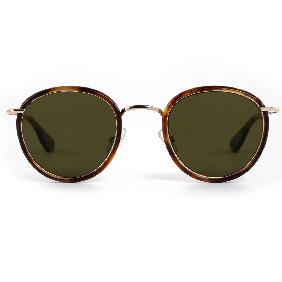 Krewe "Tate" Sunglasses-Sunglasses-Havana 12K Polarized-Grass Green (P)-Kevin's Fine Outdoor Gear & Apparel