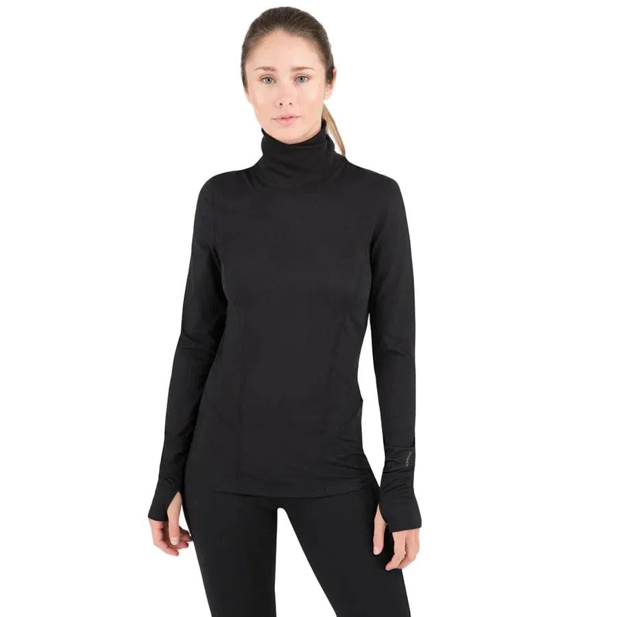 Terramar 2.0 Women's Cloud Nine Lightweight Turtleneck-Women's Clothing-Black-S-Kevin's Fine Outdoor Gear & Apparel