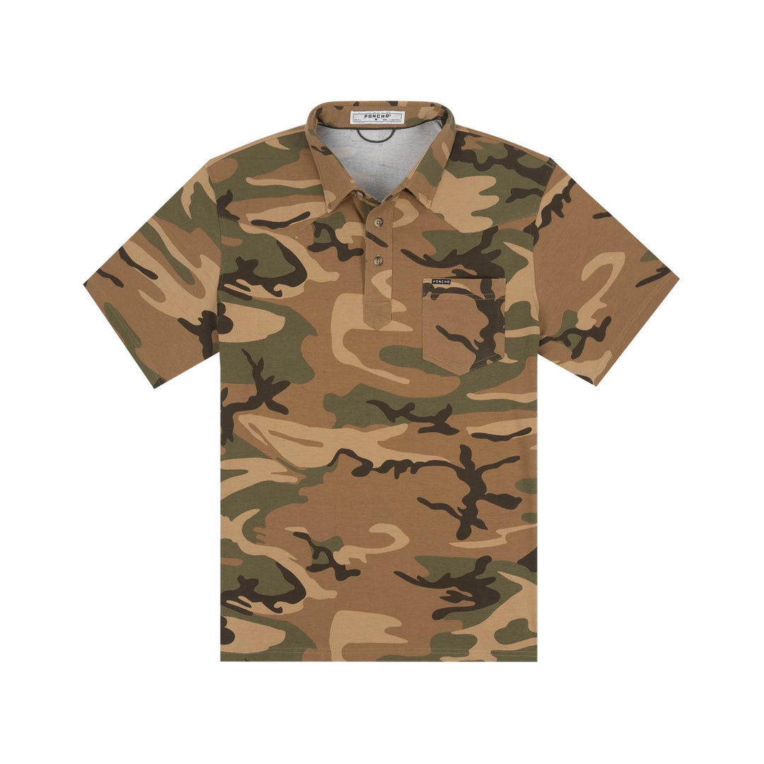 Poncho The Bird Bag Polo Shirt