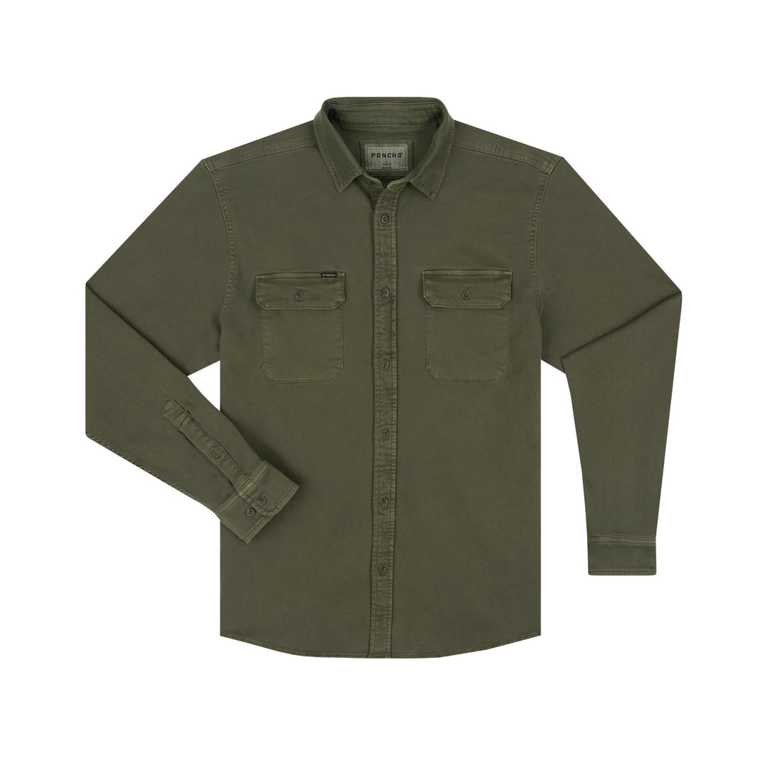 Poncho The Buck Snort Long Sleeve Shirt
