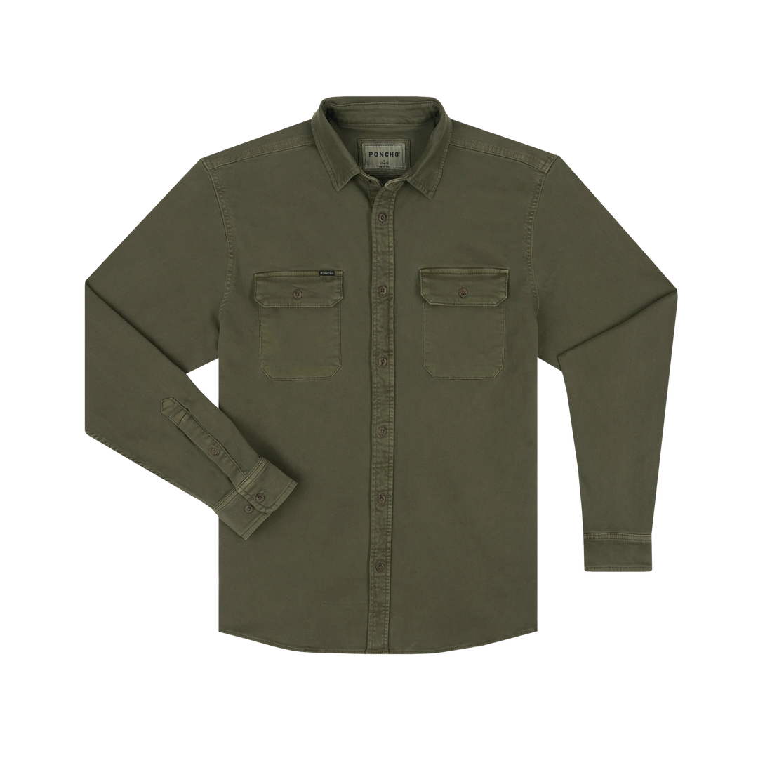 Poncho The Buck Snort Long Sleeve Shirt