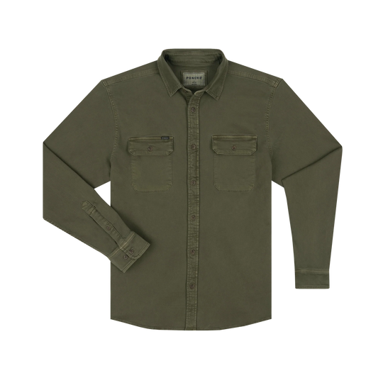 Poncho The Buck Snort Long Sleeve Shirt