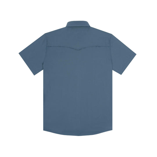 Poncho The Dogtooth Western Short Sleeve Shirt-Men's Clothing-Kevin's Fine Outdoor Gear & Apparel