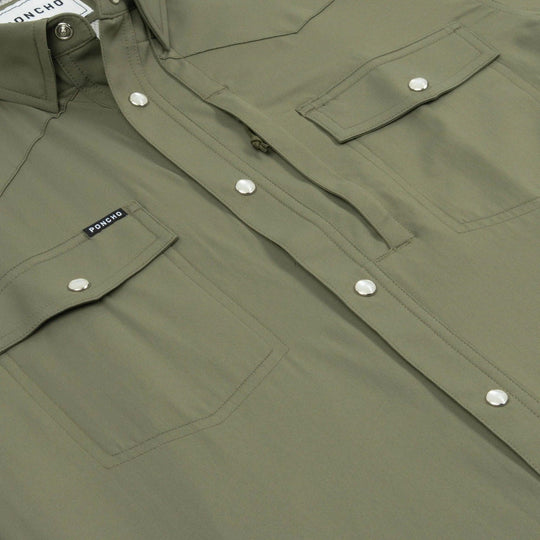 Poncho The Sabine Western Short Sleeve Shirt-Men's Clothing-Kevin's Fine Outdoor Gear & Apparel