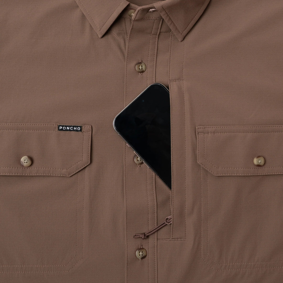 Poncho The Clark Tuff-Thread Long Sleeve Shirt