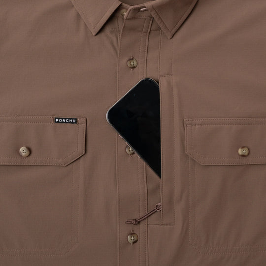 Poncho The Clark Tuff-Thread Long Sleeve Shirt