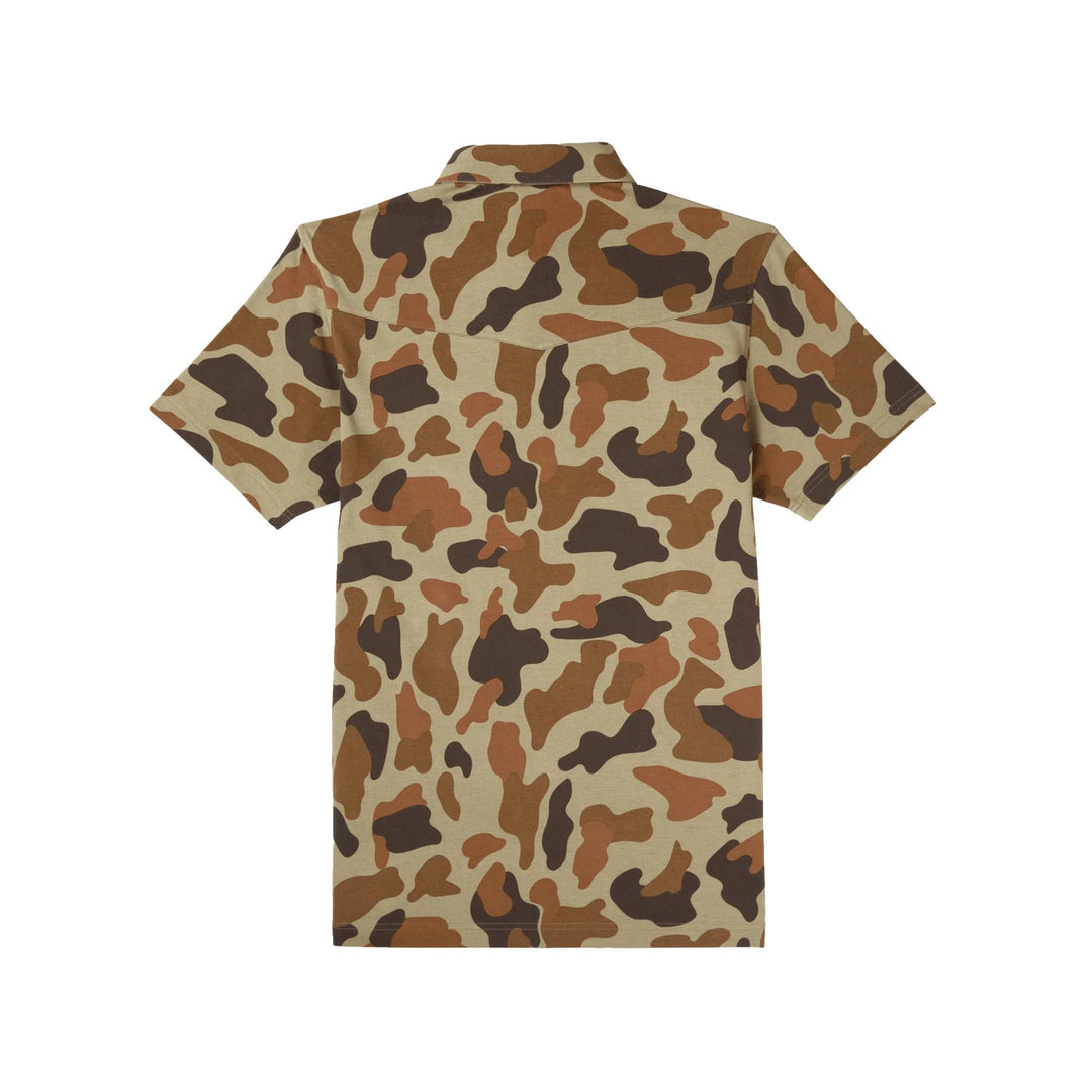 Poncho The Dove Stool Field Polo Shirt-Men's Clothing-Kevin's Fine Outdoor Gear & Apparel
