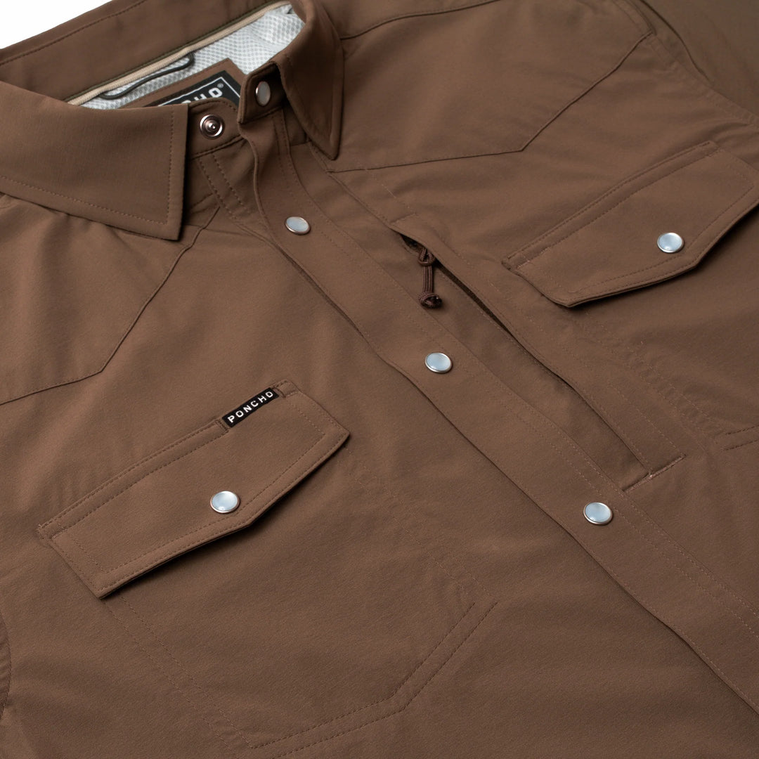 Poncho The Lewis Tuff-Thread Long Sleeve Shirt