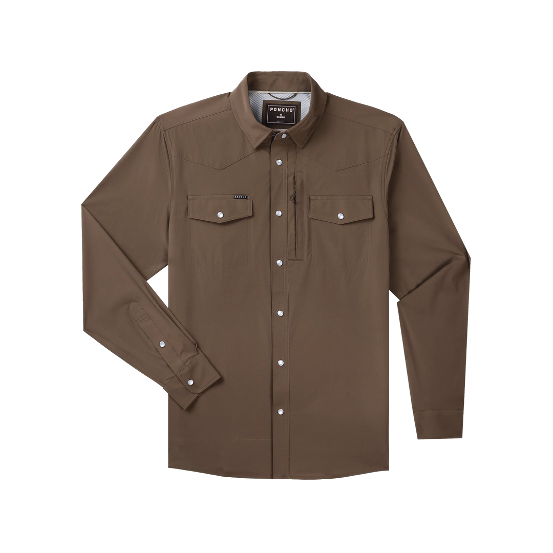 Poncho The Lewis Tuff-Thread Long Sleeve Shirt