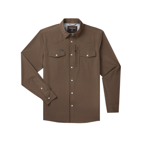 Poncho The Lewis Tuff-Thread Long Sleeve Shirt