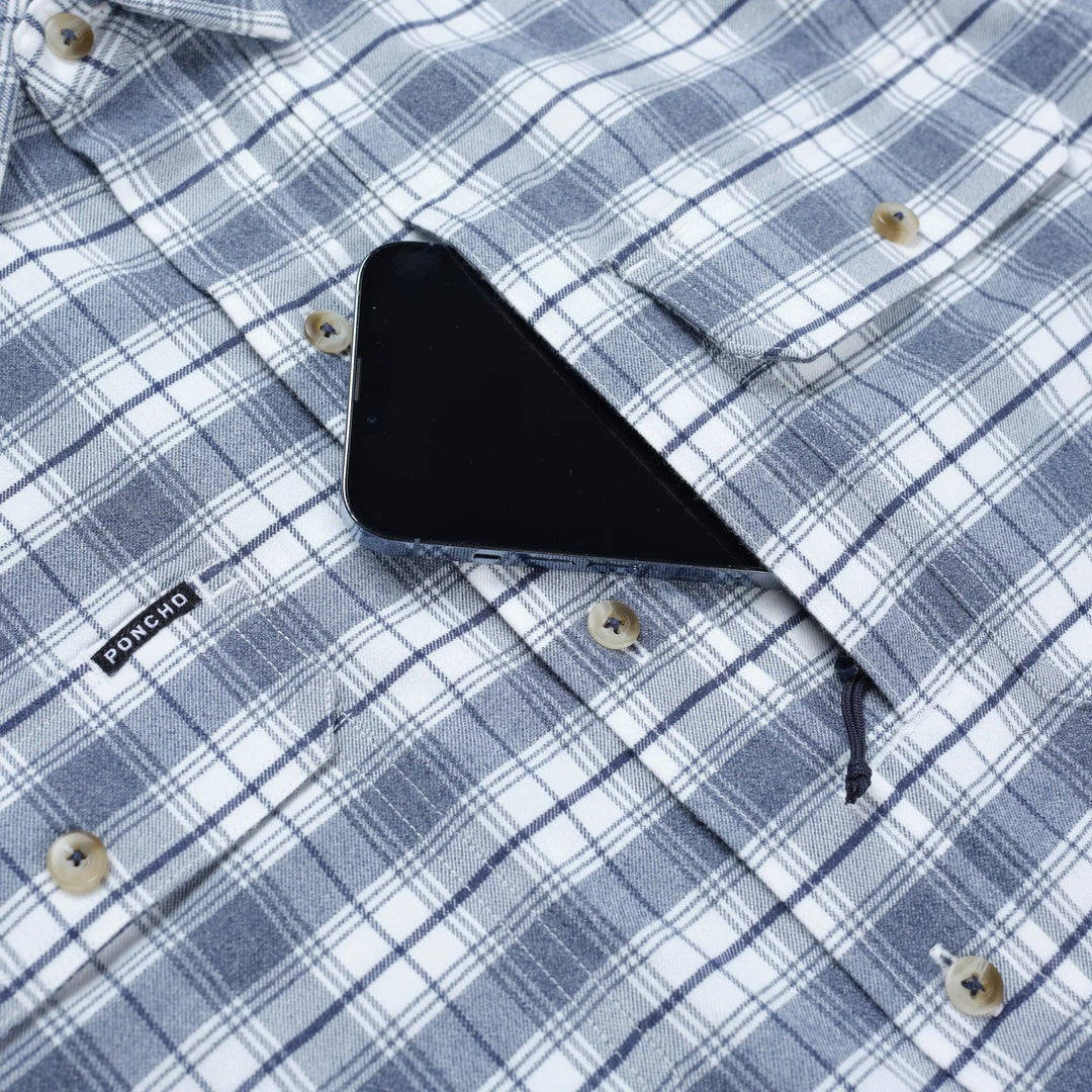 Poncho The Pagosa Original Long Sleeve Flannel-Men's Clothing-Kevin's Fine Outdoor Gear & Apparel