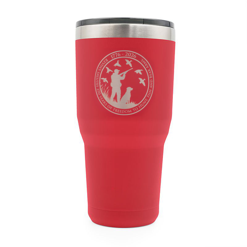Kevin's Yukon Outfitters 250 Years Of Freedom 30 oz Tumbler-Lifestyle-Red-Kevin's Fine Outdoor Gear & Apparel