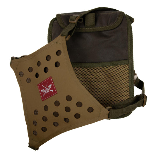 Armageddon Gear Waxed Canvas Turkey Chest Rig/Vest-Hunting/Outdoors-Dark Oak-Kevin's Fine Outdoor Gear & Apparel