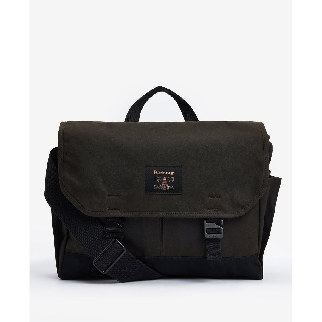 Barbour Field Waxed Messenger Bag-Home/Giftware-Kevin's Fine Outdoor Gear & Apparel
