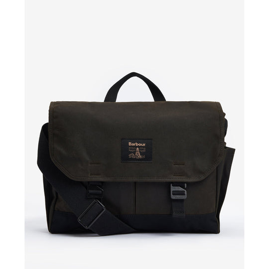 Barbour Field Waxed Messenger Bag-Home/Giftware-Kevin's Fine Outdoor Gear & Apparel