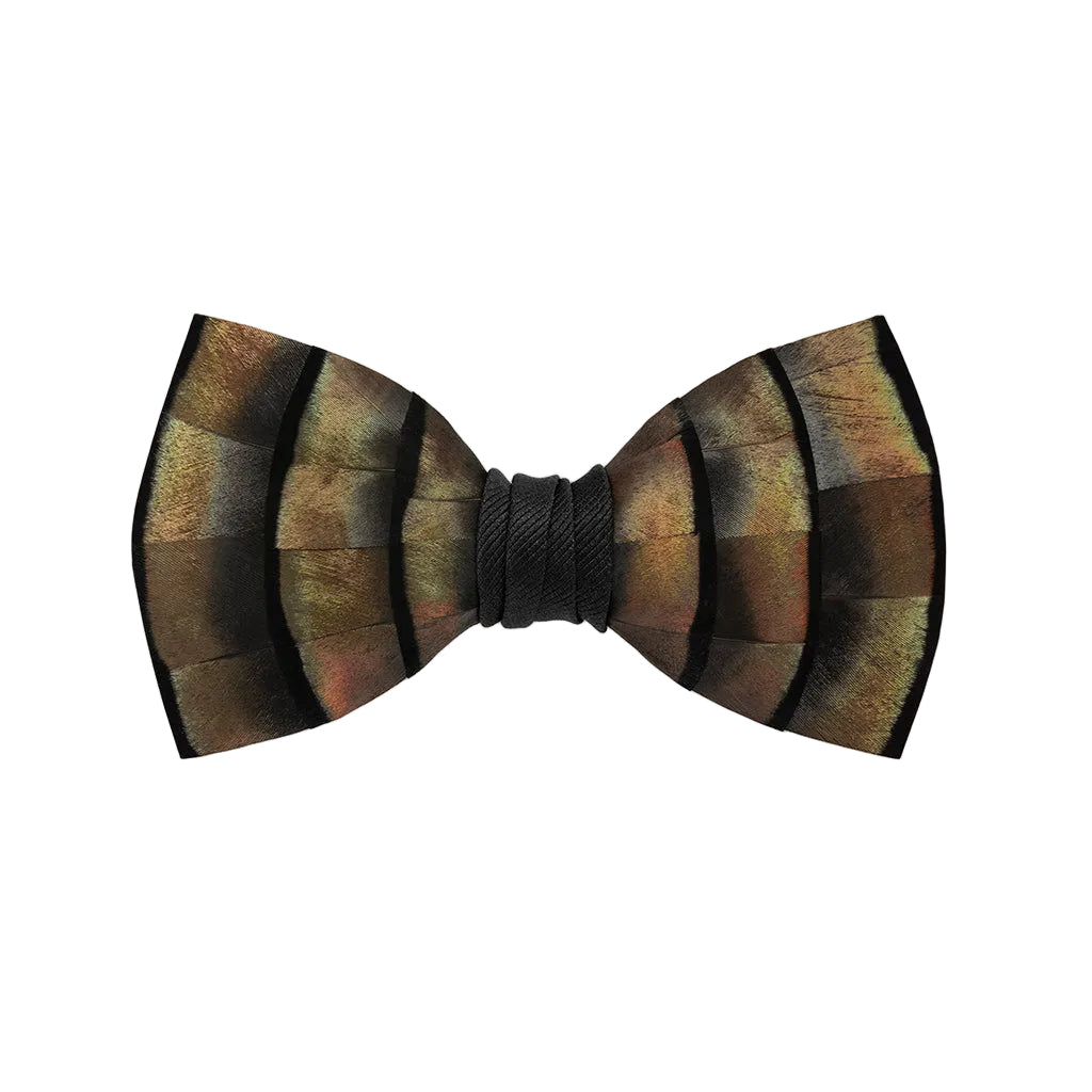 Brackish The Original Turkey Feather Bow Tie-Men's Accessories-Kevin's Fine Outdoor Gear & Apparel