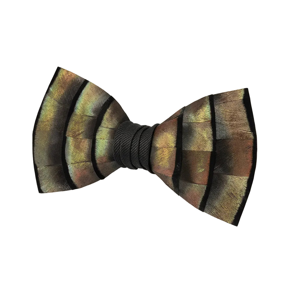 Brackish The Original Turkey Feather Bow Tie-Men's Accessories-Kevin's Fine Outdoor Gear & Apparel
