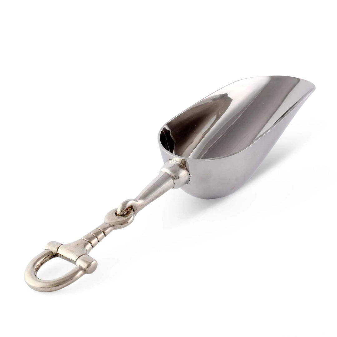 Equestrian Horse Bit Pewter Handle Ice Scoop-Home/Giftware-Kevin's Fine Outdoor Gear & Apparel