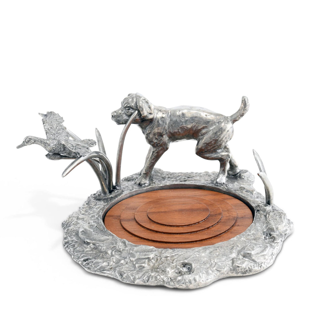Labrador & Duck Wine Coaster-Home/Giftware-Kevin's Fine Outdoor Gear & Apparel