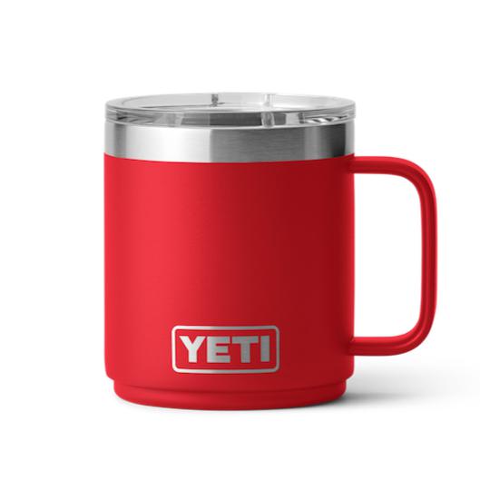 Yeti Rambler 10 oz Mug w/ Mag Slider Lid-Hunting/Outdoors-RESCUE RED-Kevin's Fine Outdoor Gear & Apparel