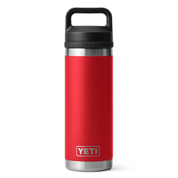 Yeti Rambler 18 oz Bottle with Chug Cap-Hunting/Outdoors-Rescue Red-Kevin's Fine Outdoor Gear & Apparel