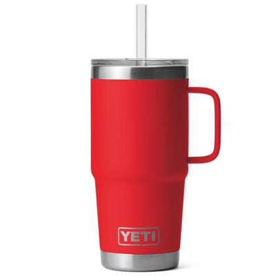 YETI Rambler 25 oz Mug with Straw Lid-Home/Giftware-RESCUE RED-Kevin's Fine Outdoor Gear & Apparel