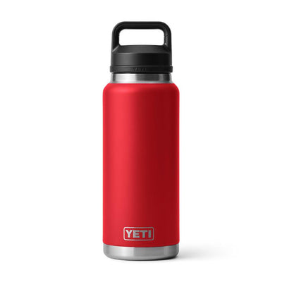 Yeti Rambler 36 oz Bottle with Bottle Chug Cap-Hunting/Outdoors-RESCUE RED-Kevin's Fine Outdoor Gear & Apparel