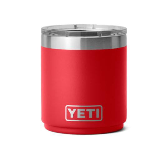 Yeti Rambler 10 oz Lowball 2.0 with Magslider Lid-Hunting/Outdoors-Rescue Red-Kevin's Fine Outdoor Gear & Apparel