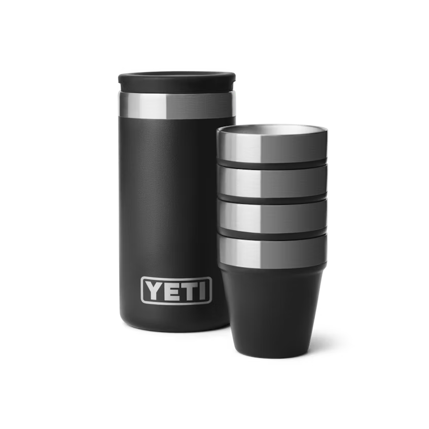 YETI Shot Glasses with Carrying  Case