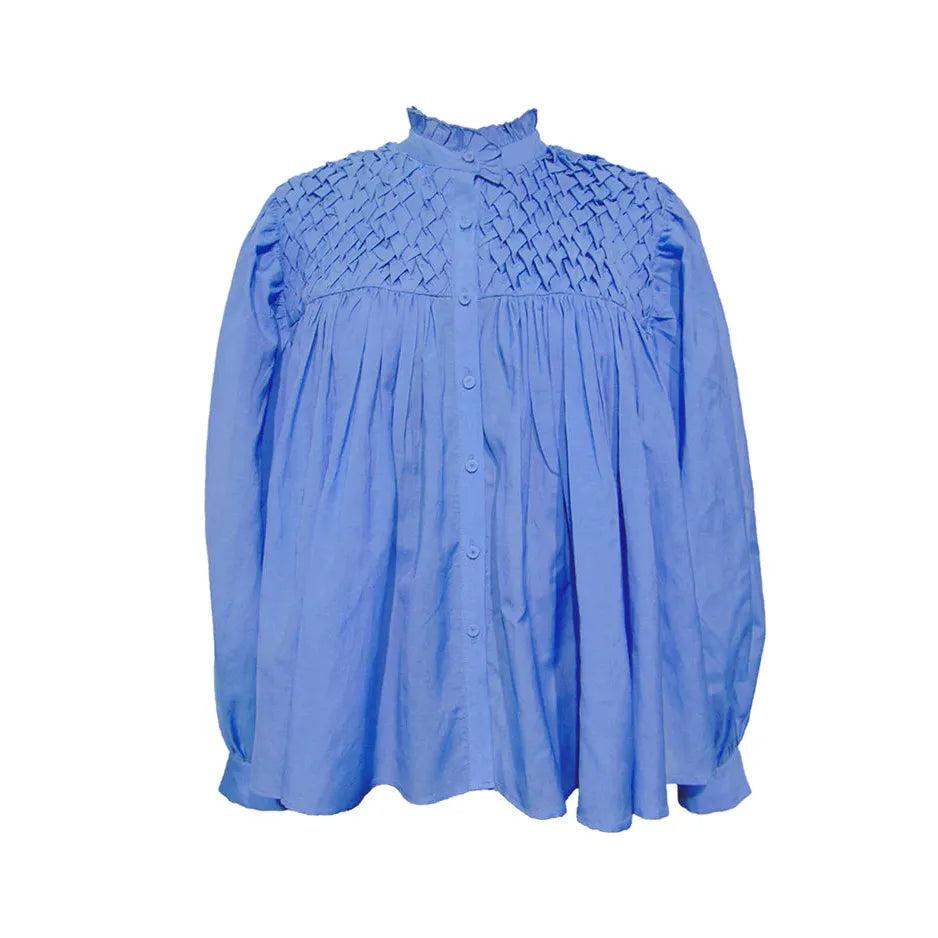 Scarlett Poppies Wasima Top-Women's Clothing-Cornflower Blue-XS-Kevin's Fine Outdoor Gear & Apparel