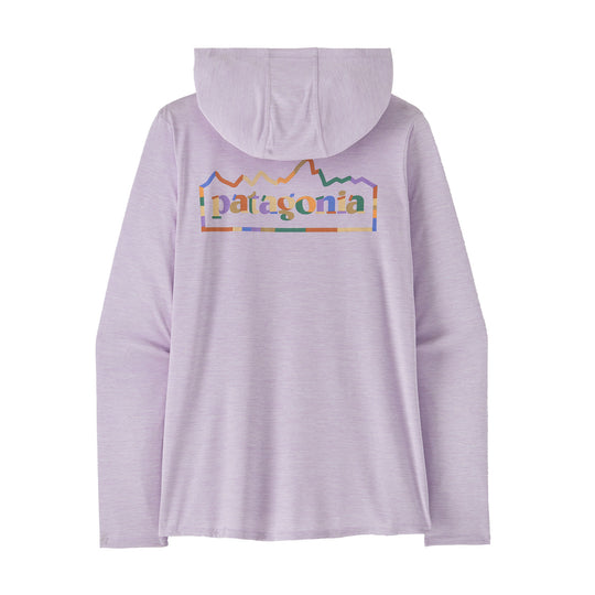 Patagonia Women's Capilene Cool Daily Graphic Hoody-Women's Clothing-Unity Fitz: Foxglove Purple-S-Kevin's Fine Outdoor Gear & Apparel