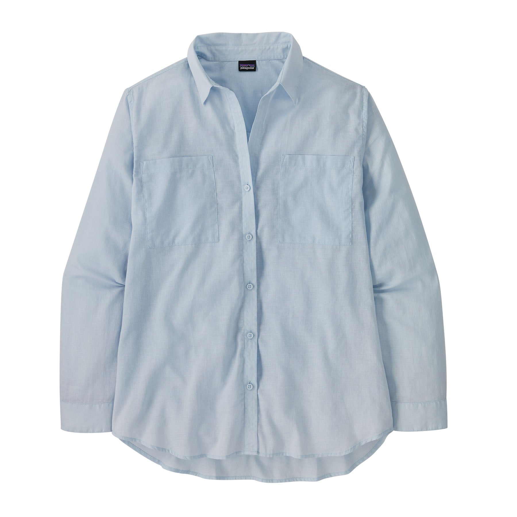 Patagonia Women's Lightweight A/C Buttondown-Women's Clothing-Fleck Blue-S-Kevin's Fine Outdoor Gear & Apparel