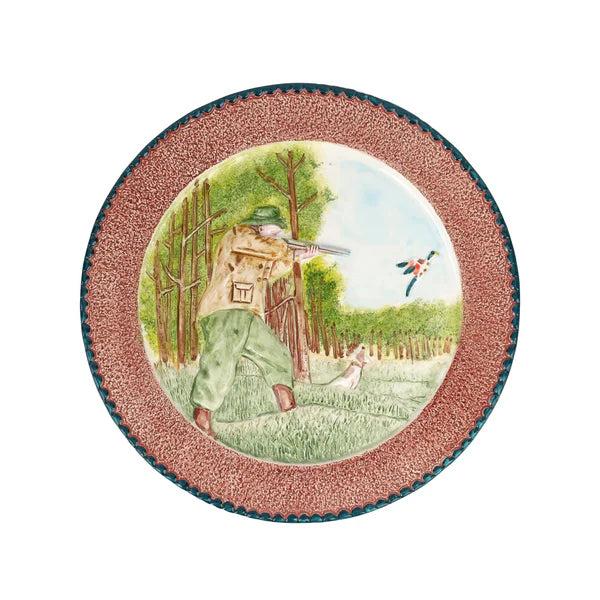 Vietri Wildlife Wall Plate-Home/Giftware-Hunter-Kevin's Fine Outdoor Gear & Apparel