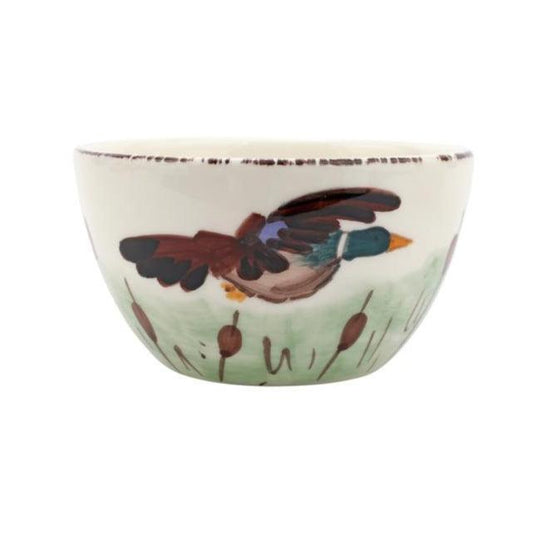 Vietri Wildlife Cereal Bowl-Lifestyle-Mallard-Kevin's Fine Outdoor Gear & Apparel