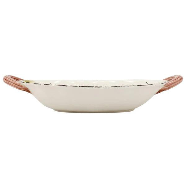 Vietri Wildlife Hunting Dog Handled Oval Bowl-Home/Giftware-Kevin's Fine Outdoor Gear & Apparel
