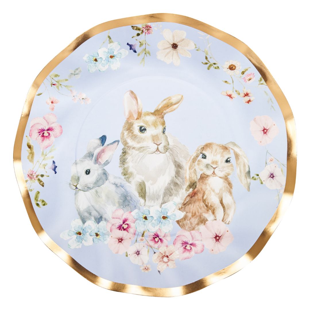 Sophistiplate Wavy Salad Plate Charming Easter-Lifestyle-ONE SIZE-Kevin's Fine Outdoor Gear & Apparel