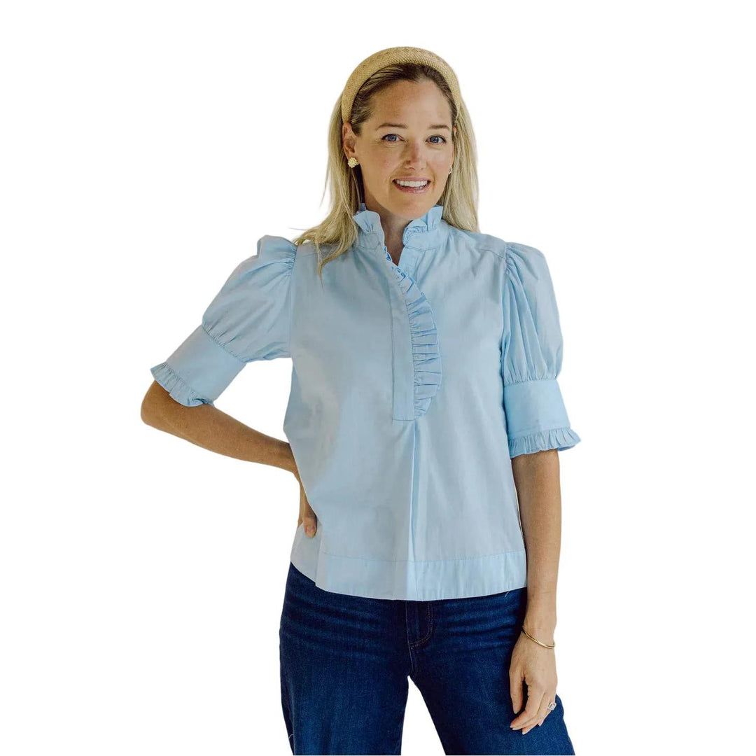 Navy Bleu Westport Top-Women's Clothing-Carolina Blue-XS-Kevin's Fine Outdoor Gear & Apparel